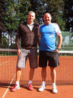astnci turnaje zleva :  Marin Bury, Martin Holubk