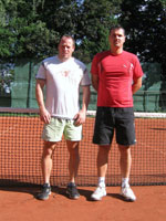 astnci turnaje zleva :  Ren Halapatsch, Roman Ganczarczyk