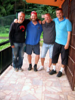 Finalist zleva :  Roman Huka, Patrik Cieslar, Petr Zoubek, Jan Sagan