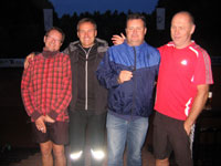 2.m�sto zleva (uprost�ed) :  Miroslav Masarik, Bogdan Chromik