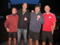 3.m�sto zleva (uprost�ed) :  Tom� Zoubek, Roman Miho�