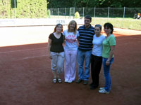 Hrky zleva :  Miroslava Rusnokov, Renata Fabinkov, Kateina Furkov, Darja Tcov