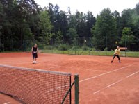 Msto Tinec zleva :  Petr Luke, Daniel Fojcik