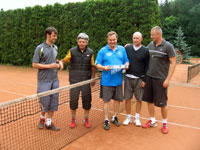 Oberstvovn zleva :  Martin Gajdzica, Karel Gajdzica, Ren Farga, Robert Bury, Marin Bury