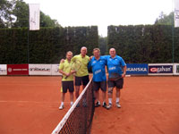 Semifinalist zleva :  Vclav Supk, Milo Jadamus, Ren Farga, Roman Hladonik
