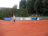 Zbry z finle zleva :  Daniel Fojcik, Petr Luke