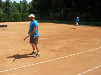 astnci turnaje zleva :  David Vicin, Pavel Nierostek