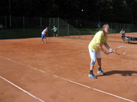 astnci turnaje zleva :  Luk Heczko, Miroslav Zoubek