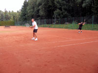 Z�b�ry ze semifin�le zleva :  Miroslav Masarik, Gabriel Klimek