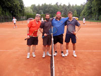 Semifinalist� zleva :  Vladim�r Kyli�n, Radek Kren�elok, Patrik Cieslar, David Cienciala