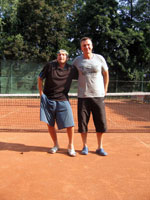 ��astn�ci turnaje zleva :  Vladislav Sagan, Jan Sagan