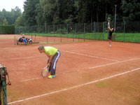 astnci turnaje zleva :  Robert Drobisz, Miroslav Sikora
