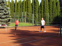 astnci turnaje zleva :  Ren Kout, Petr Kimer