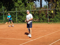 astnci turnaje zleva :  Roman Schreier, Vilm Kubk