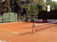 astnci turnaje zleva :  Josef Koak, Frantiek Blecha