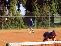 astnci turnaje zleva :  Michal Juro, Jakub Konderla