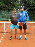astnci turnaje zleva :  Martin Delong, Bogdan Wilk