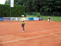 astnci turnaje zleva :  Petr Sikora, Tom Zoubek