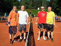 astnci turnaje zleva :  Petr Luke, Daniel Fojcik, Roman Wojnar, Zdenk kuta