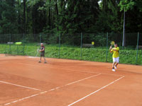 ��astn�ci turnaje zleva :  Zden�k �kuta, Jan Sagan