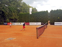astnci turnaje zleva :  Kateina Ondriov, Pavel Ondri