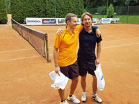 2.msto zleva :  Jerzy Cieciaa, Czeslaw Kantor