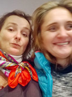 Poadatelky tunaje zleva :  tpnka Pisrikov, Karin Lasotov
