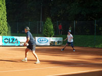 astnci turnaje zleva :  Robert Barci, Ivo Twardzik