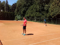astnci turnaje zleva :  David Zoubek, Jakub Zoubek