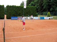 ��astn�ci turnaje zleva :  Zden�k Opina, Radek Kren�elok