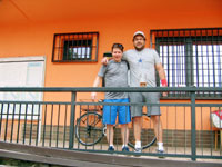 ��astn�ci turnaje zleva :  Tom� Suszka, Petr Sikora