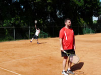 astnci tyhry zleva :  Jan Kobza, Petr Faltnek