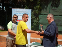 2.msto kategorie Elite dvouhra :  Martin Matouek