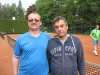 astnci turnaje zleva :  Wieslaw Rusz, Roman Tomis