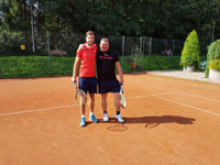 astnci turnaje zleva :  David Zoubek, Ren Trombik