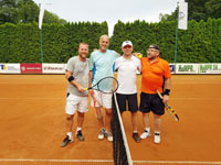 astnci finle zleva :  Petr Zoubek, Tom Zoubek, Tom Motyka, Vladimr Kylin
