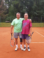 ��astn�ci turnaje zleva :  Milan Rusz, Ji�� Figura