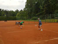 Z�b�ry z utk�n� zleva :  Piotr Pozdzal, Radek J�va