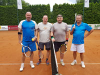 Semifinalist� zleva :  Martin Holub��k, Ren� Halapatsch, Vladim�r Kyli�n, Pavel Nierostek