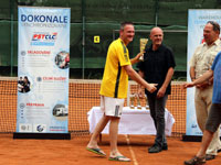 3.msto kategorie Elite dvouhra :  Martin Pekr