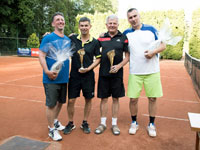 3.msta zleva :  Zdislav Csepcsar, Tom Sikora, Zdenk kuta, Jan Sagan