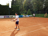 astnci turnaje zleva :  Jerzy Cieciaa, Luk Kout