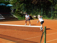 astnci turnaje zleva :  Martin Byrtus, Petr Furka