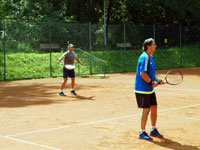 astnci turnaje zleva :  Robert Barci, Robert Valenta