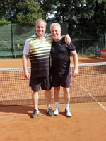 astnci turnaje zleva :  Ren Farga, Igor Petk
