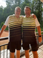 Foto s poadatelem zleva :  Ren Farga, Bogdan Chromik