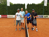 astnci semifinle zleva :  Jakub Gabriel, Tom Zoubek, Vclav Noga, Petr Sikora