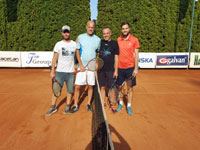 astnci finle zleva :  Jakub Gabriel, Tom Zoubek, Jaroslav Bulawa, David Zoubek