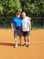 ��astn�ci turnaje zleva :  Roman Hladonik, Roman Hu�ka