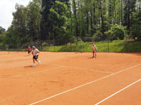 Z�b�ry ze semifin�le zleva :  Martin Holub��k, Rene Halapatsch